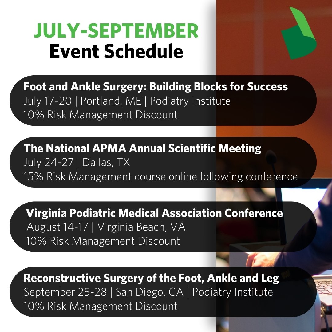 POD July-September Conferences